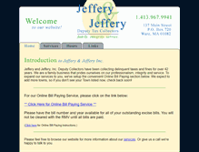 Tablet Screenshot of jefferyandjeffery.com